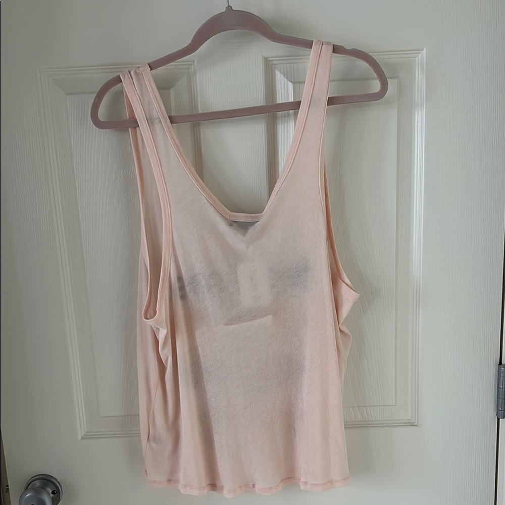 NWT Wildfox Women's Pink Graphic Junk Food Feed Me Tank Top Large - Picture 5 of 8